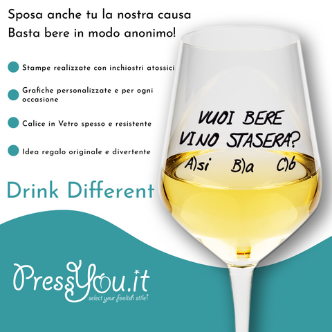 calice -vuoi bere stasera domande alcoliche