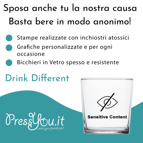 bicchiere - Sensitive content contenuto sensibile