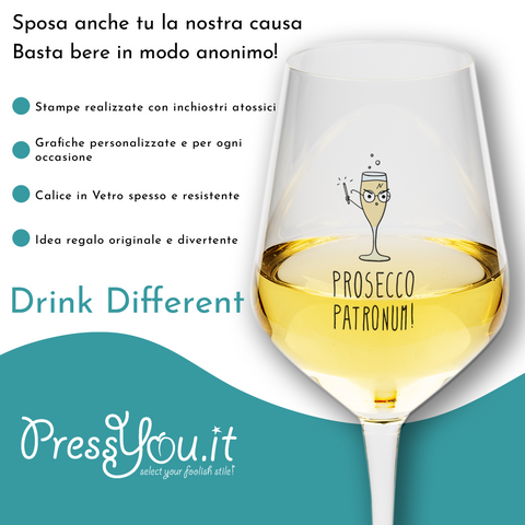 calice - prosecco patronum