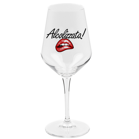 Calice vino spritz - alcolizzata sexy - divertente regalo