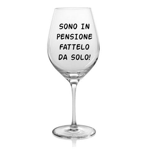calice -SONO IN PENSIONE FATTELO DA SOLO