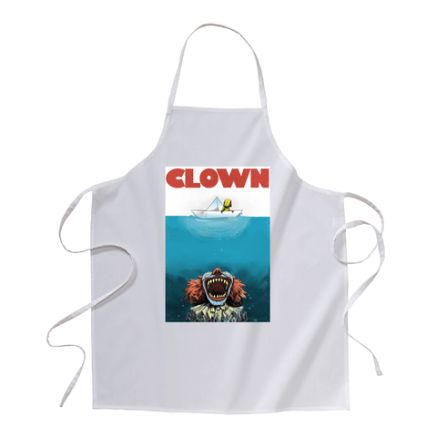 grembiule -clown squalo movie film anni 90