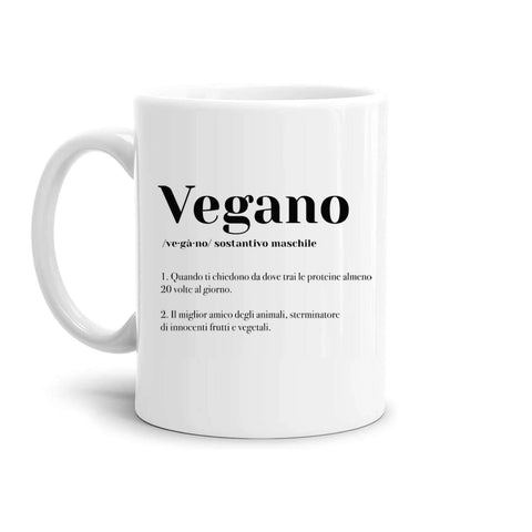 tazza Mug- vegano dizionario significato