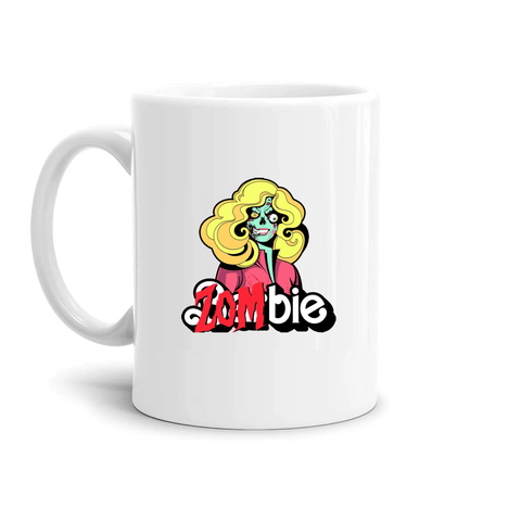tazza Mug-barbara zombie bambola horror halloween
