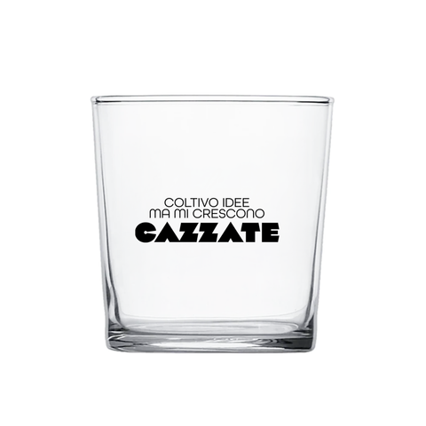bicchiere - Coltivo idee ma mi crescono cazzate