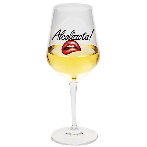 Calice vino spritz - alcolizzata sexy - divertente regalo