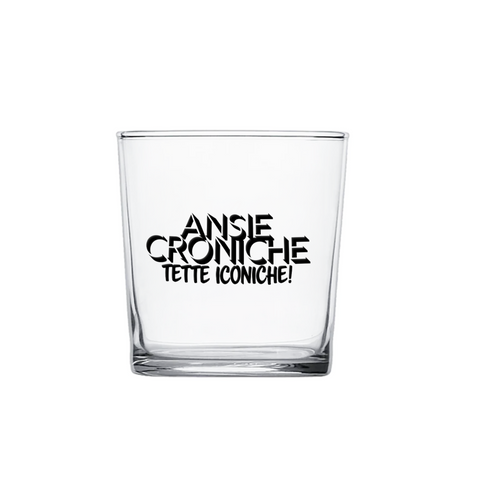 bicchiere - ansie croniche tette iconiche