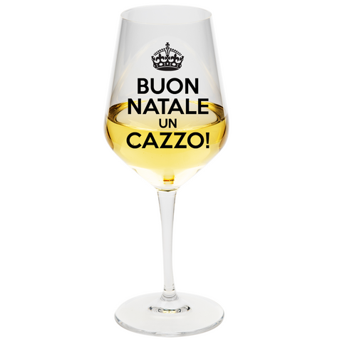 calice -keep calm e buon natale un cazzo