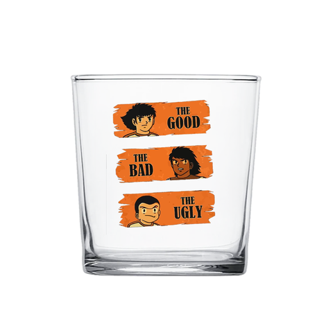 bicchiere - il buono il brutto e il cattivo cartoon manga