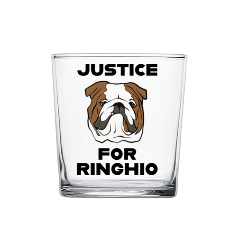 bicchiere - justice for ringhio giustizia per ringhio