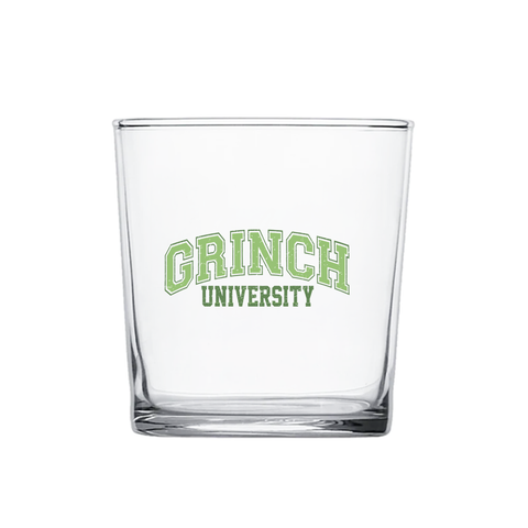 bicchiere - grinch university natale