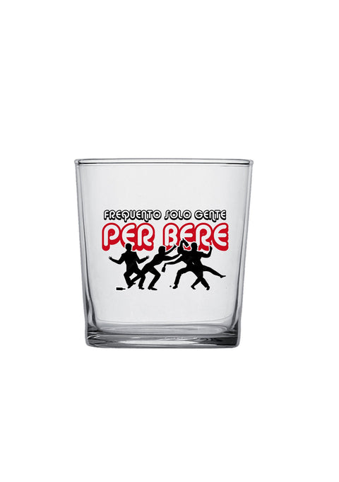 bicchiere - frequento solo gente per bere m