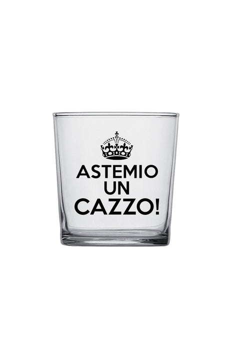 bicchiere - astemio un cazzo