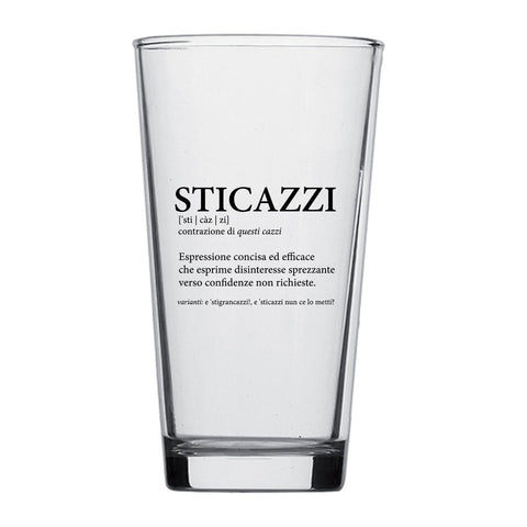 boccale - sti cazzi dizionario