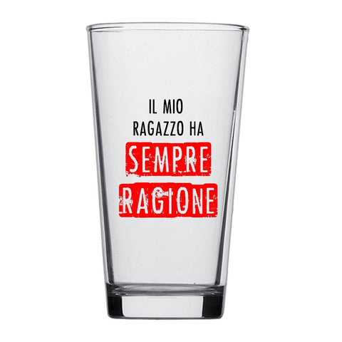 boccale - il mio ragazzo ha sempre ragione