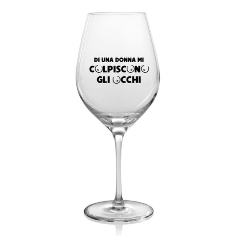calice - di una donna mi colpiscono gli occhi