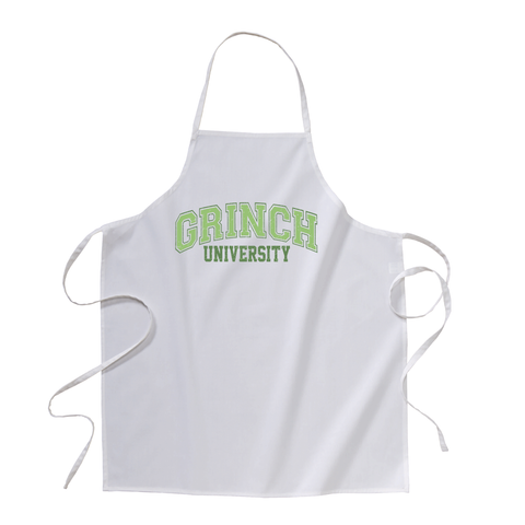 grembiule - grinch university natale