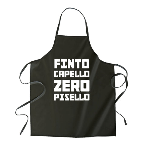 grembiule - Finto capello zero pisello