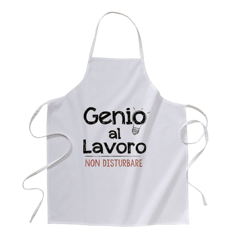 grembiule -genio a lavoro