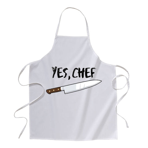 grembiule -yes chef coltello