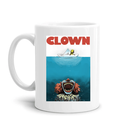 tazza Mug-clown squalo movie film anni 90