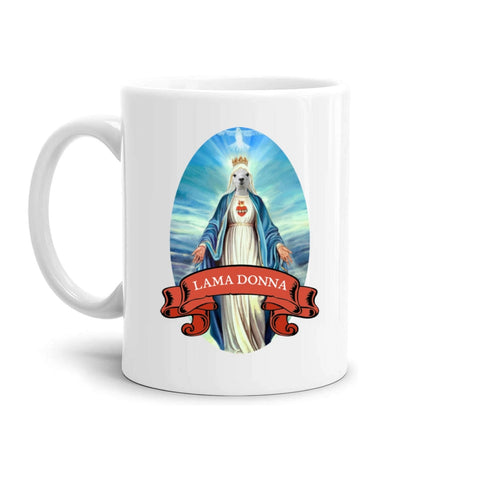 tazza Mug-lama donna madonna dissacrante