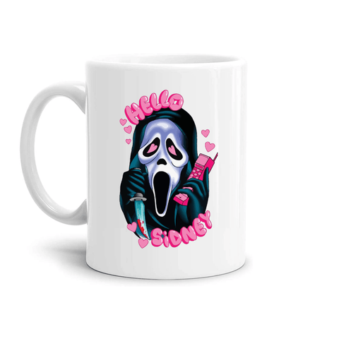 tazza Mug-hello sidney love screem film movie