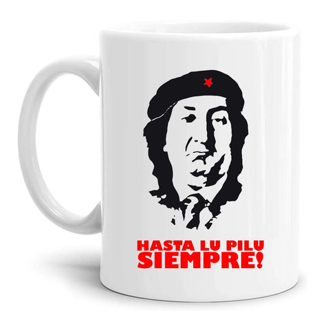 tazza Mug-hasta lu pilu siempre divertente simpatica regalo mamma papa colleghi amici in ceramica per la colazione caffe o te