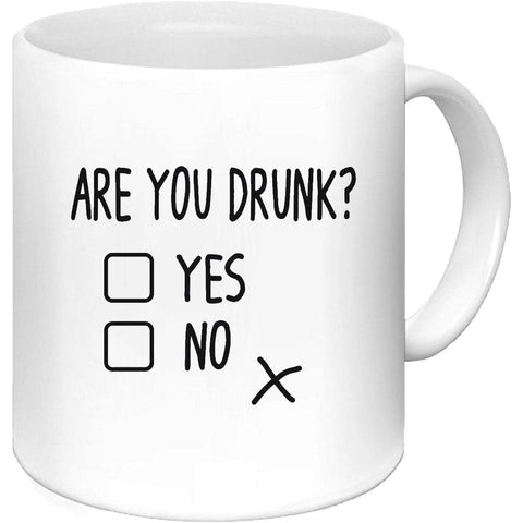 tazza Mug-are you drunk sei ubriaco divertente simpatica regalo mamma papa colleghi amici in ceramica per la colazione caffe o te copia copia copia
