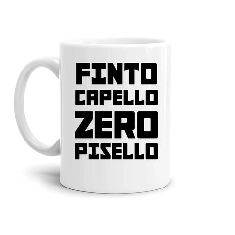 tazza Mug- finto capello zero pisello