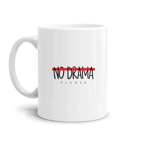 tazza Mug-no drama please