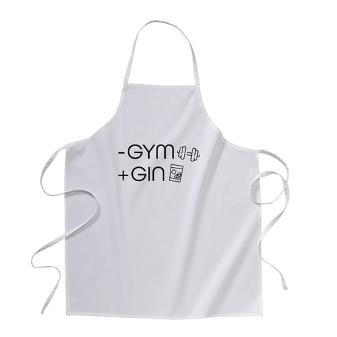 grembiule - Meno gym più gin