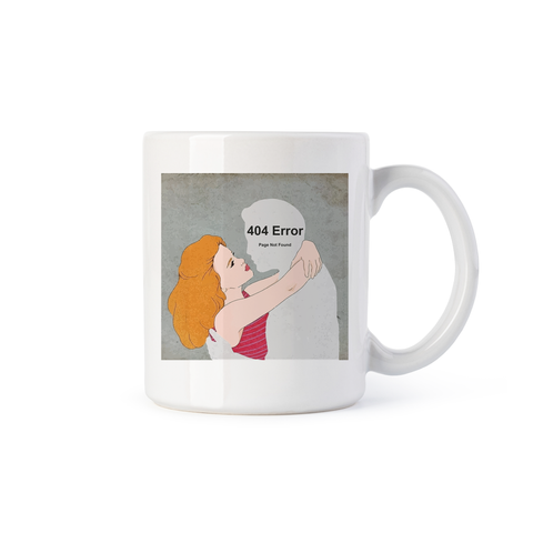 tazza Mug- Assenza d'amore Error 404 Page Not Found