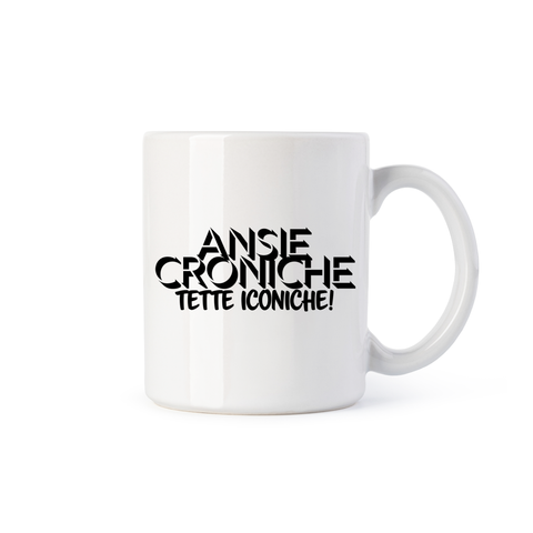 tazza Mug- Ansie croniche tette iconiche!