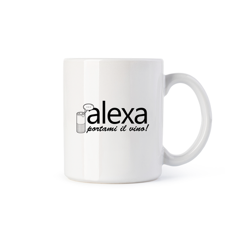 tazza Mug - Alexa portami il vino