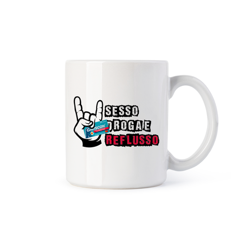 tazza Mug - sesso droga e reflusso